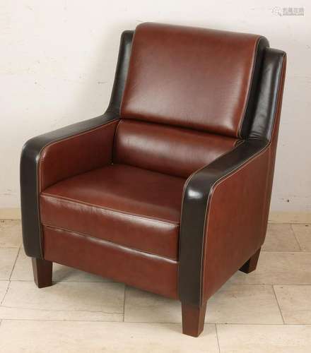 Leather armchair