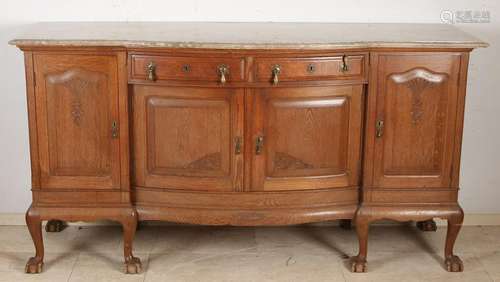 Sideboard with marble