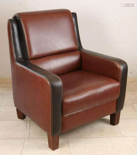 Leather armchair