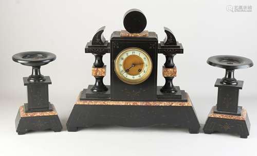 Antique French Clock Set