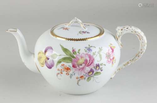 Antique Nymphenburg teapot, 1900