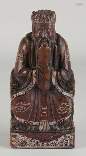 Chinese soapstone buddha