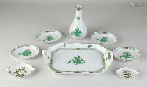 Lot Herend porcelain (8x)