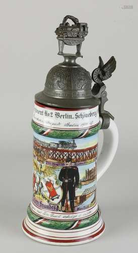 Antique German beer mug