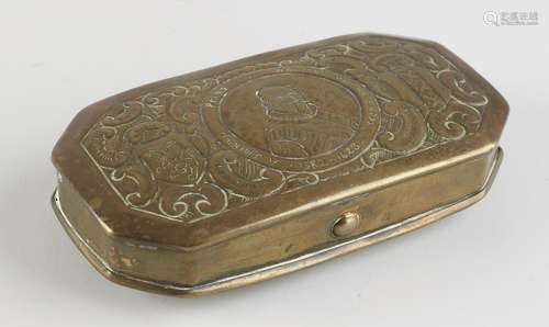 Antique tobacco box