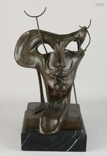 Bronze sculpture, after S. Dali