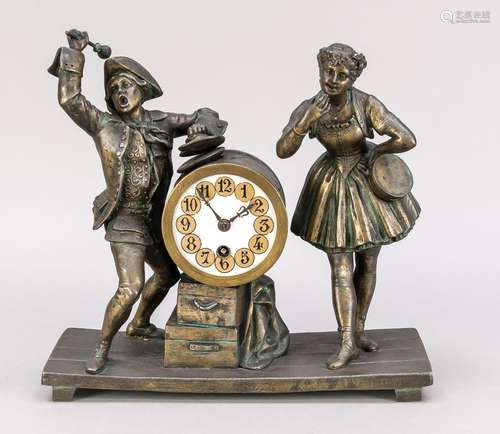 Antique mantel clock, 1900