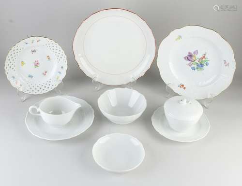 Large lot Meissen (9x)