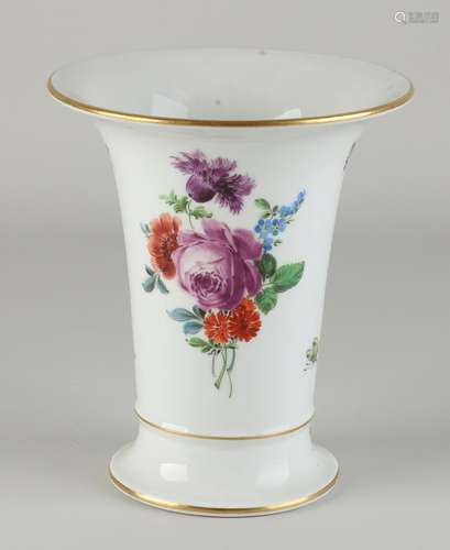 German Meissen vase, H 16 cm.