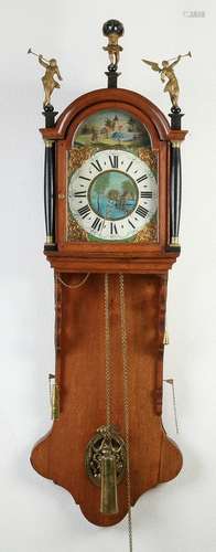 Antique Frisian tail clock