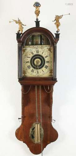 Frisian tail clock with mechanism