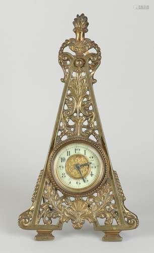 English desk clock, 1900