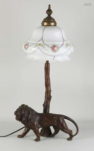 Antique table lamp, 1910