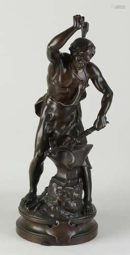 Bronze statue, A. Gaudez