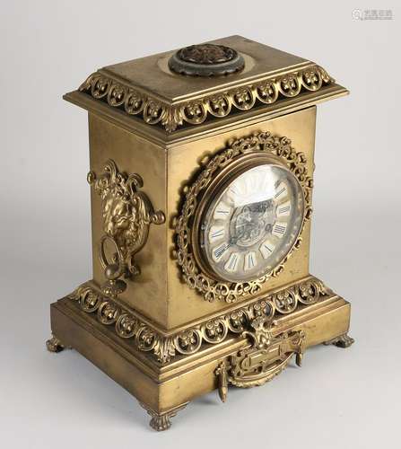 Antique French mantel clock, 1900