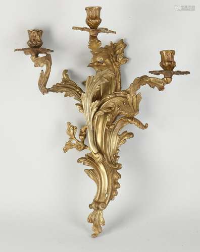 Rococo wall sconce