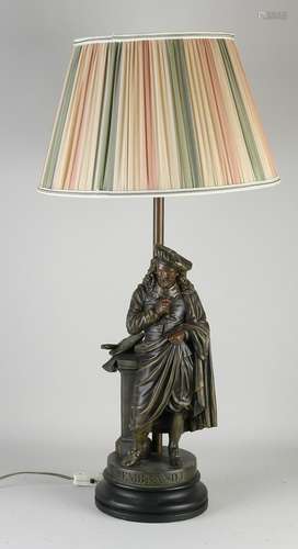 Decorative table lamp 'Rembrandt van Rijn'