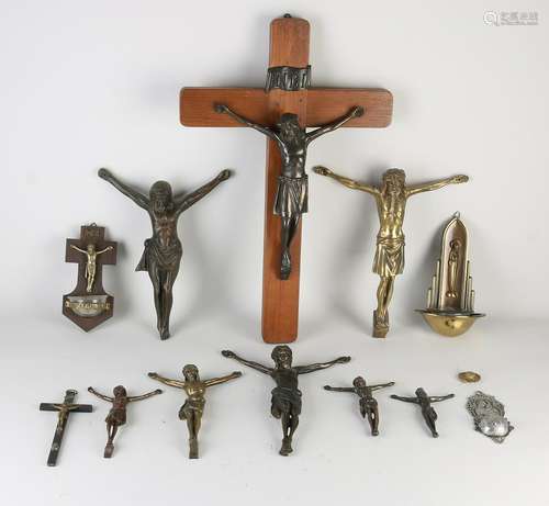 Lot of crucifixes etc...