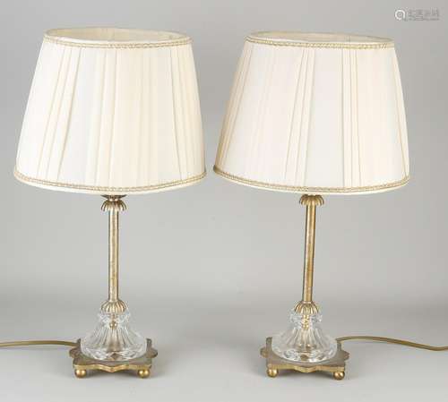 Two Italian table lamps