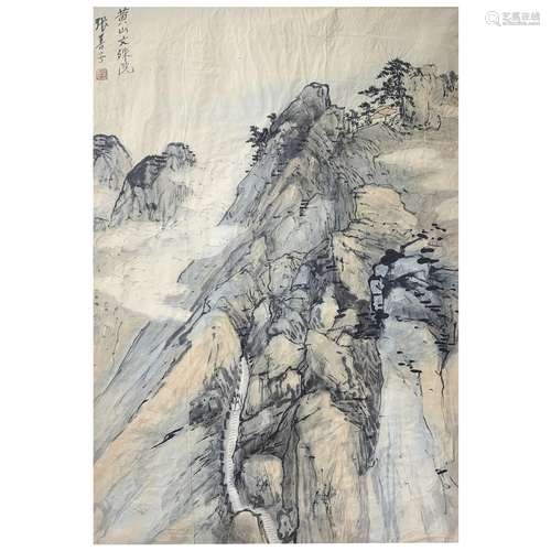 ZHANG, SHANZI (ATTRIBUTED TO, 1882-1940), LANDSCAPE