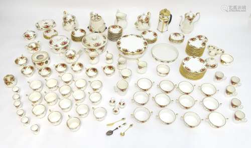 A large quantity of Royal Albert tea and dinner wares
