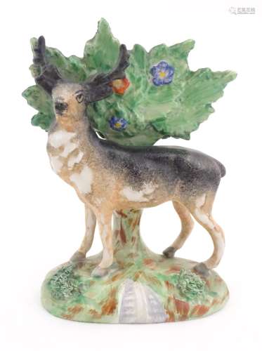 A Continental model of a deer / stag with bocage,