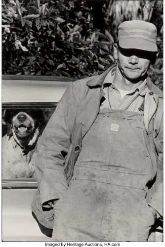 Elliott Erwitt (American, 1928) Man and His Dog,