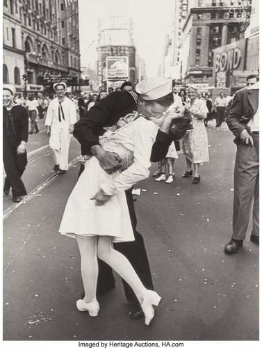 Alfred Eisenstaedt (American, 1898-1995) VJ Day,