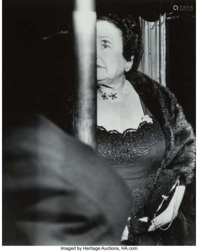 Weegee (American, 1899-1968) Louella Parsons at
