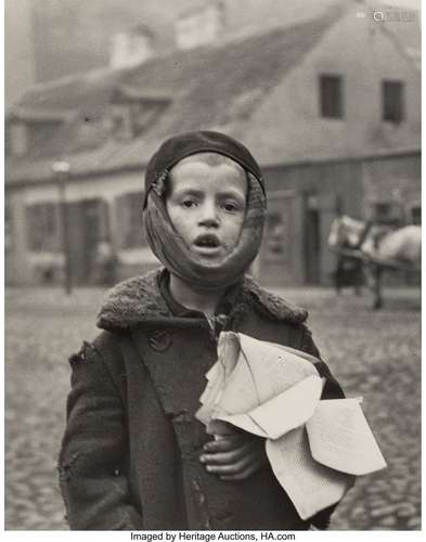 Roman Vishniac (American, 1897-1990) Boy with a