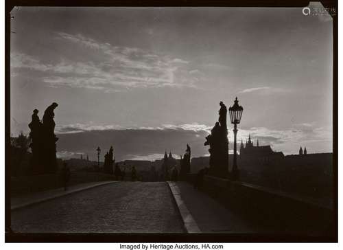 Josef Sudek (Czech, 1896-1976) Charles Bridge, P