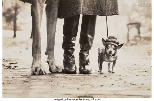 Elliott Erwitt (American, 1928) Dog Legs (New Yo