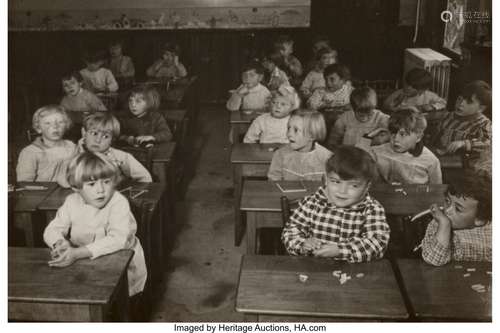 André Kertész (Hungarian, 1894-1985) Classroom