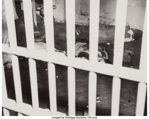 Weegee (American, 1899-1968) Untitled (Jail Cell