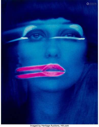 Melvin Sokolsky (American, 1933) Lip Streaks (Do