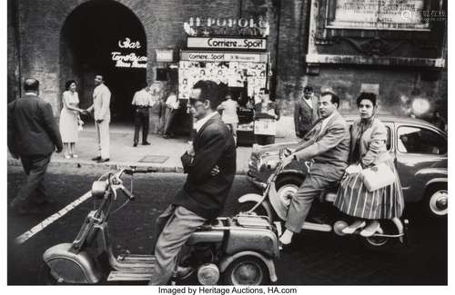 William Klein (American, 1928) Red Light, Rome,