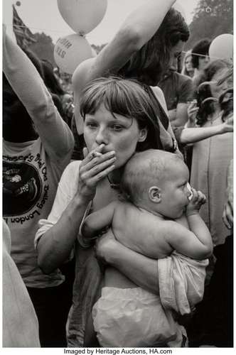 Leonard Freed (American, 1929-2006) Hyde Park, L