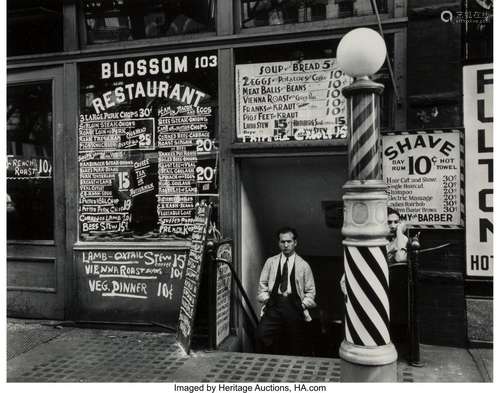 Berenice Abbott (American, 1898-1991) Blossom Re