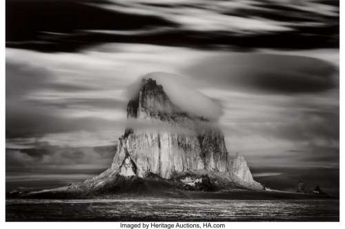 Mitch Dobrowner (American, 1956) Shiprock Storm,