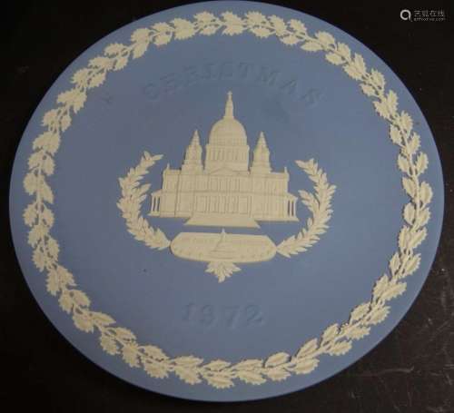 Weihnachtsteller "Wedgwood" 1972