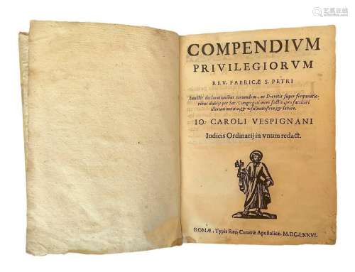 Complatiium PrivileGiorum Reverentissima Fabricae S.