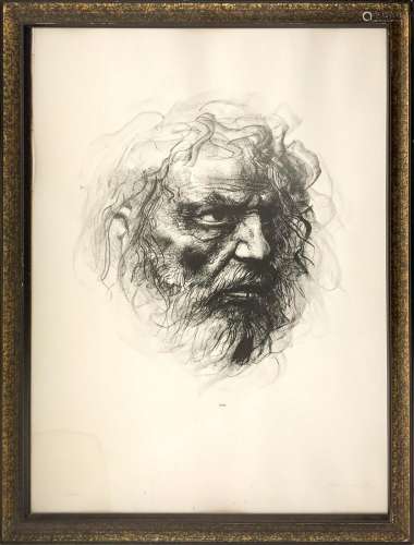 Pietro Annigoni Man with beard