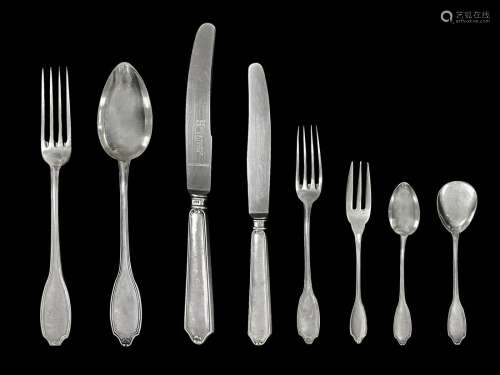 800 silver cutlery set, 800 hallmark, brakes