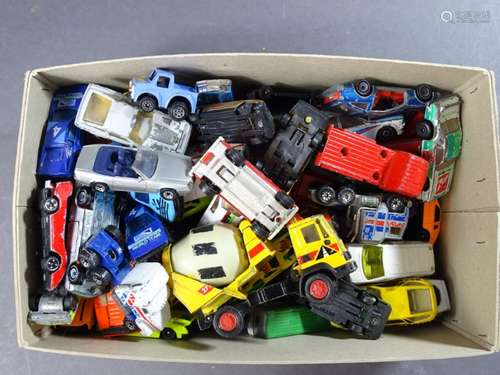 Konvolut Spielzeugautos, versch. Hersteller, auch Matchbox, ...