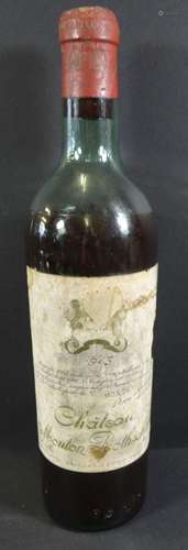 Fl. Rotwein "Chateau Mouton Rothschild" 1943