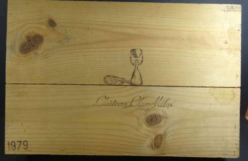 6x 1979 Chateau Clerc Milon Rothschild, Grand Cru Classé -