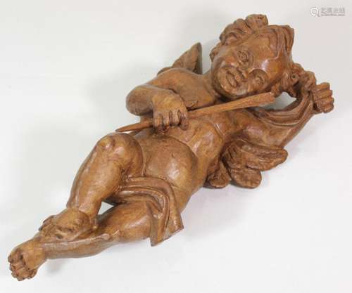 Wand-Putto, Holz, Kleinwalsertal Birkenbach