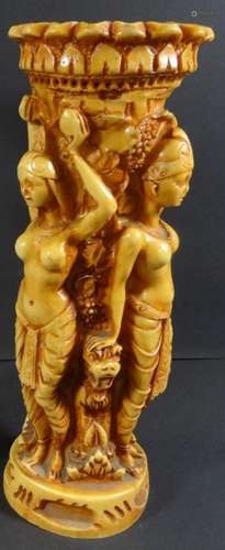 indische Vase, Kunstmasse