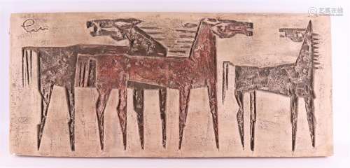 Schäffenacker, Helmut Friedrich (1921-2021) 'Horses...