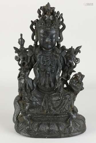 Antique Chinese Ming Buddha, H 27 cm.